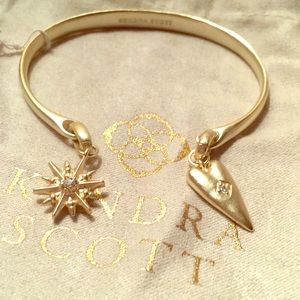 Kendra Scott Charm Pinch Cuff Bracelet